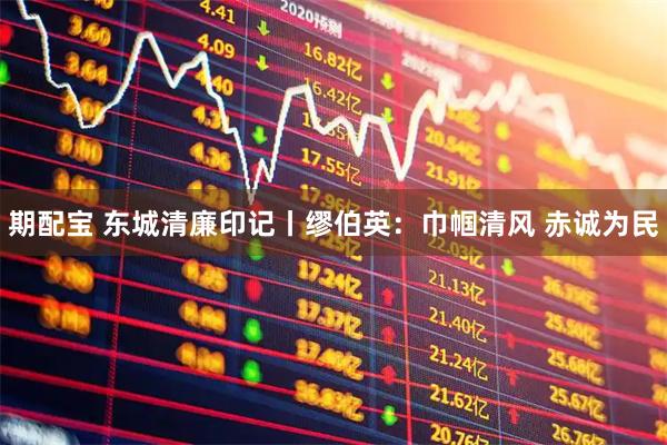 期配宝 东城清廉印记丨缪伯英：巾帼清风 赤诚为民